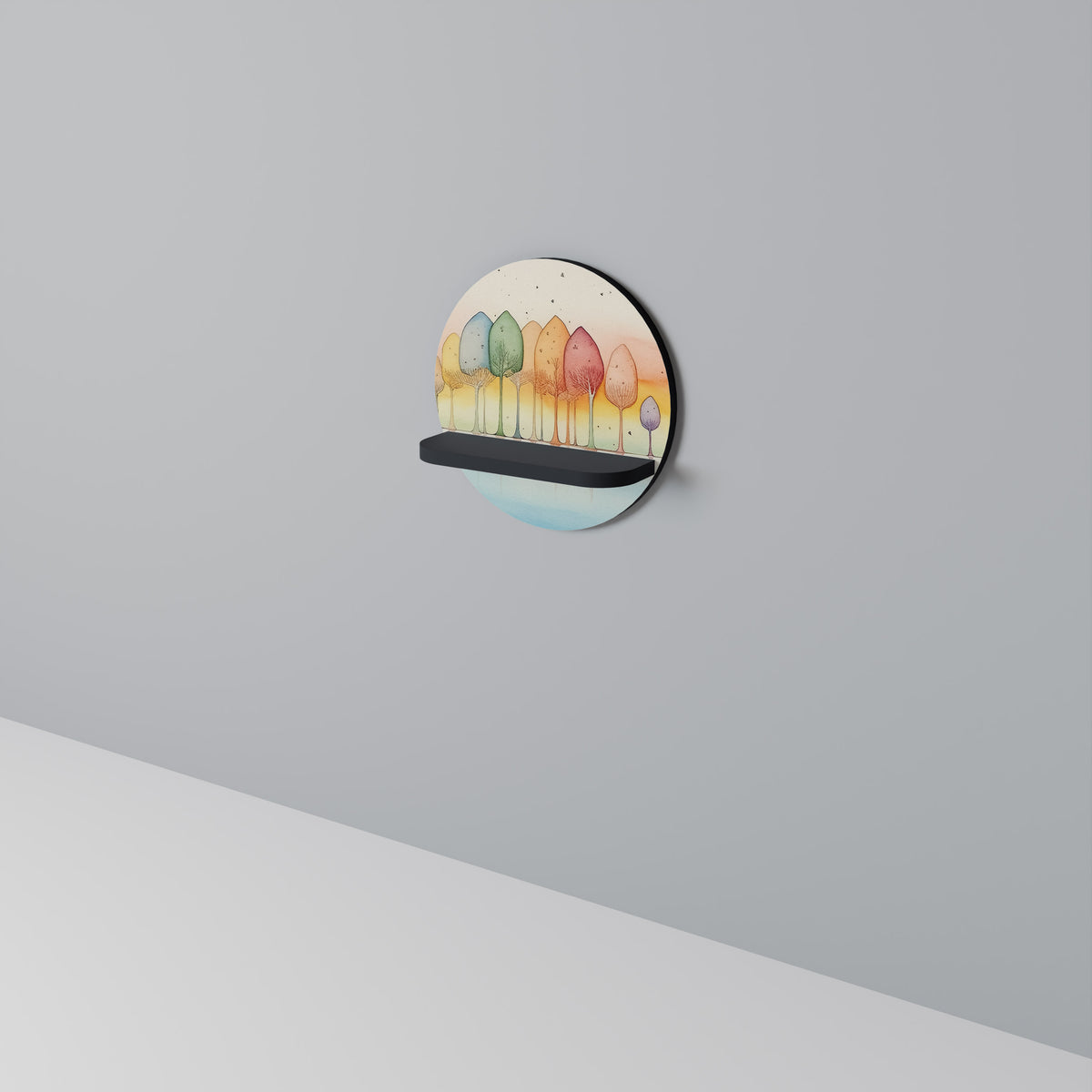 COLORFUL OASIS Διακοσμητικό Ράφι Art Shelf