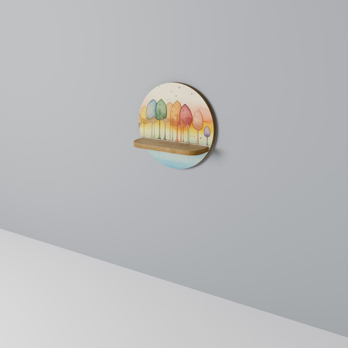 COLORFUL OASIS Διακοσμητικό Ράφι Art Shelf