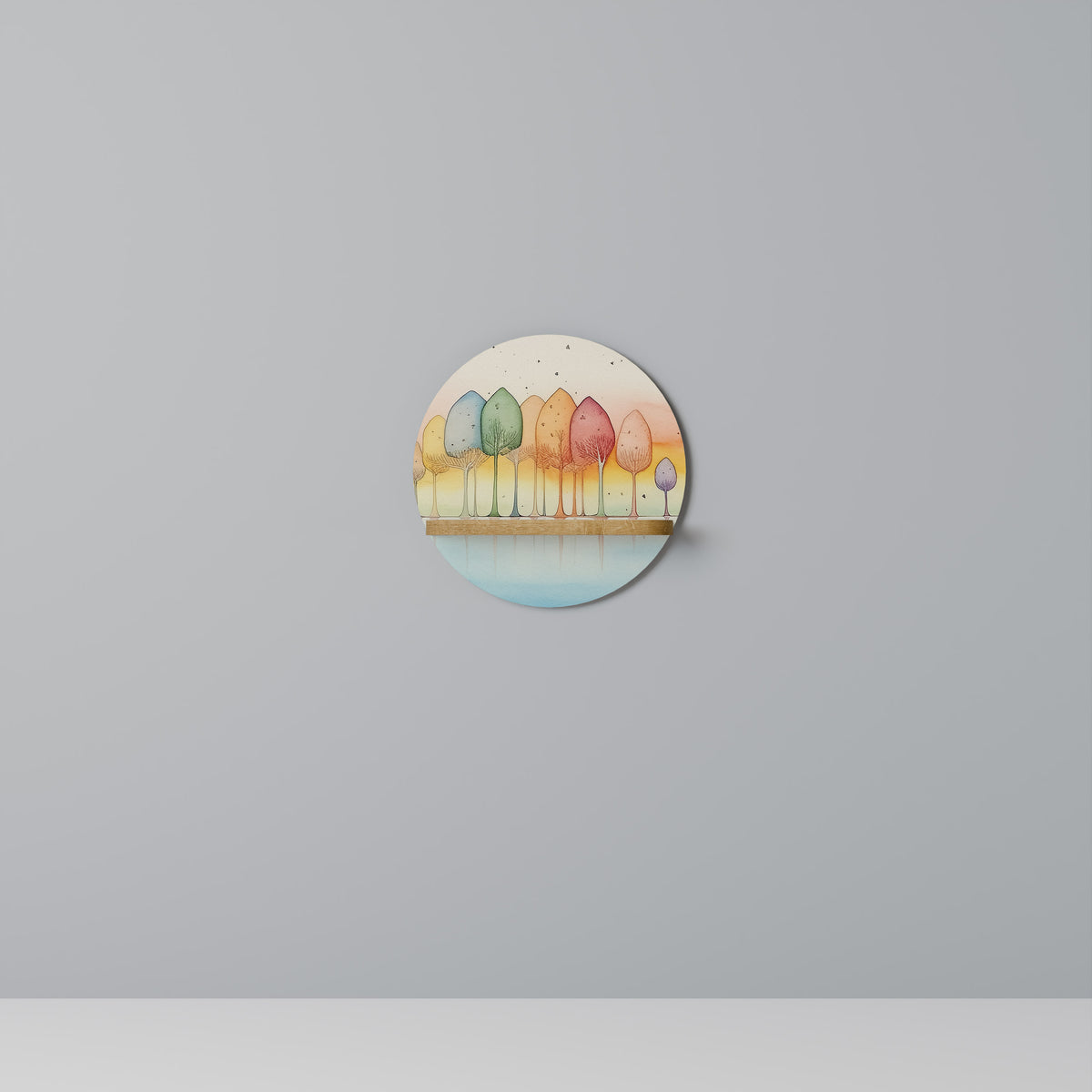 COLORFUL OASIS Διακοσμητικό Ράφι Art Shelf