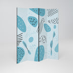 GREENISH FRENZY Παραβάν με 4 πάνελ