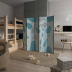 GREENISH FRENZY Παραβάν με 5 πάνελ