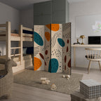 VIBRANT FRENZY Παραβάν με 4 πάνελ