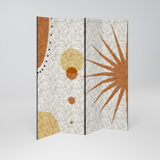RAYS AND ROUNDELS Παραβάν με 4 πάνελ