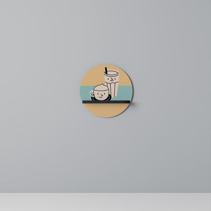 COFFEE PLEASURES Διακοσμητικό Ράφι Art Shelf