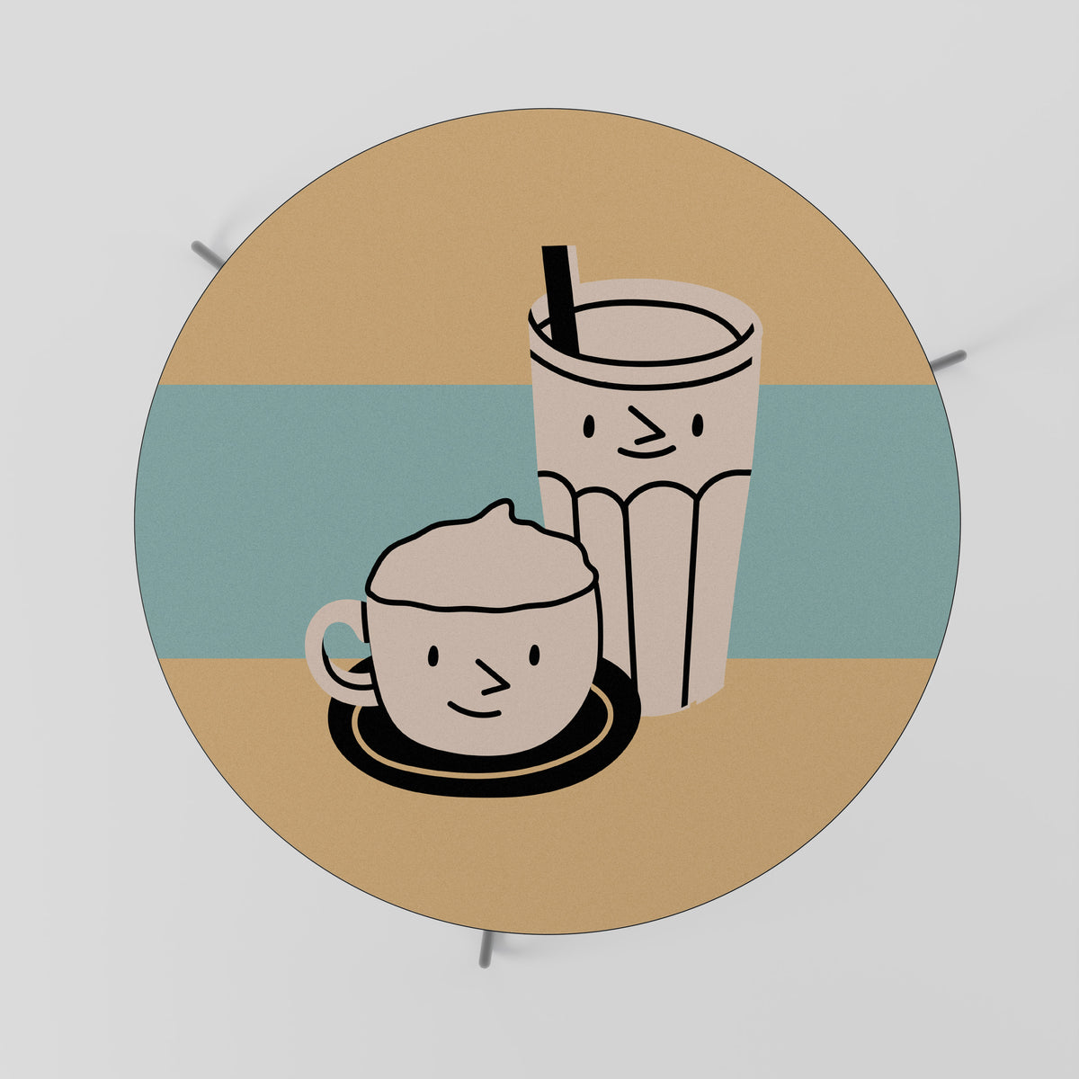 COFFEE PLEASURES Τραπεζάκι σαλονιού
