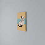 COFFEE PLEASURES Vertical Canvas Print