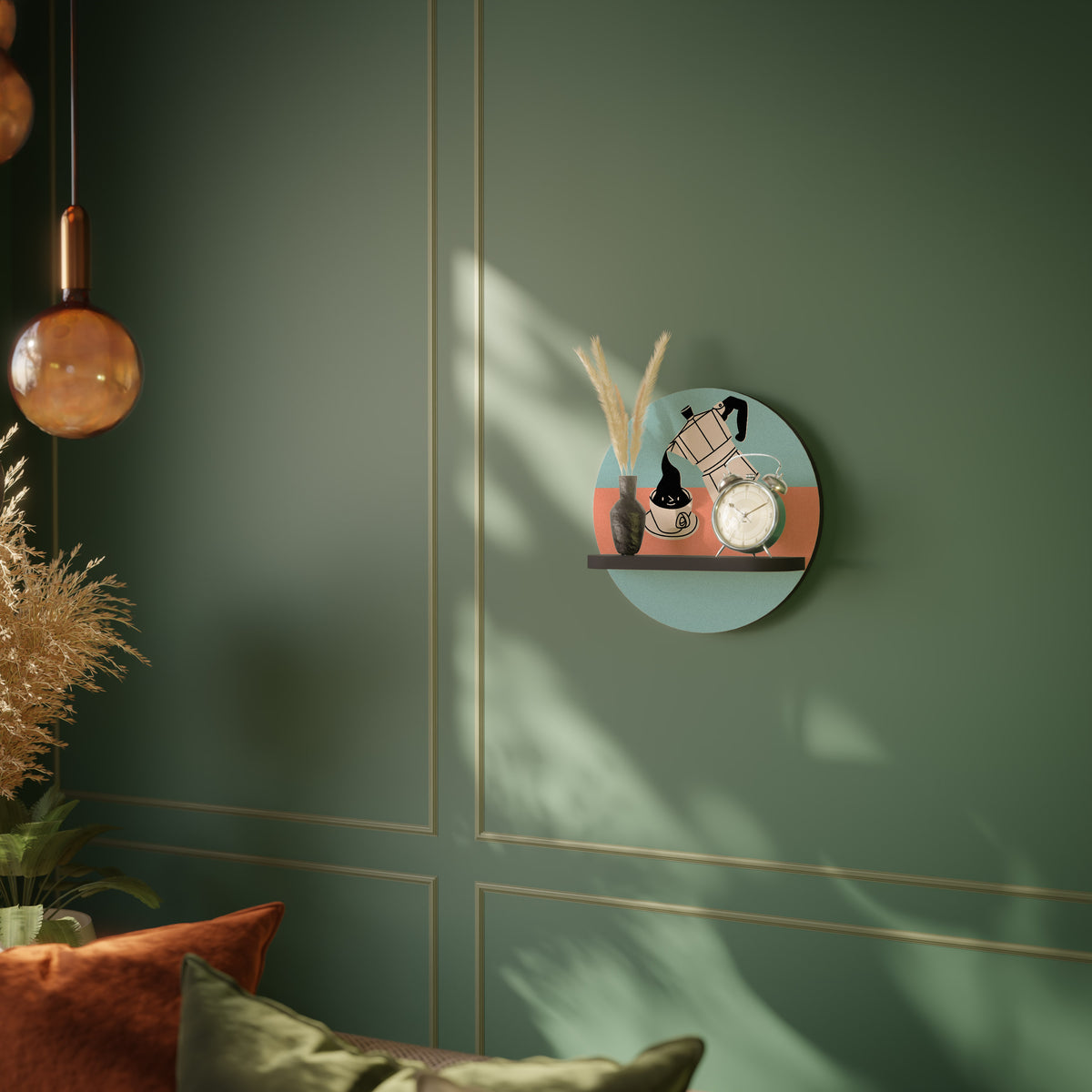 POWER ESPRESSO Διακοσμητικό Ράφι Art Shelf