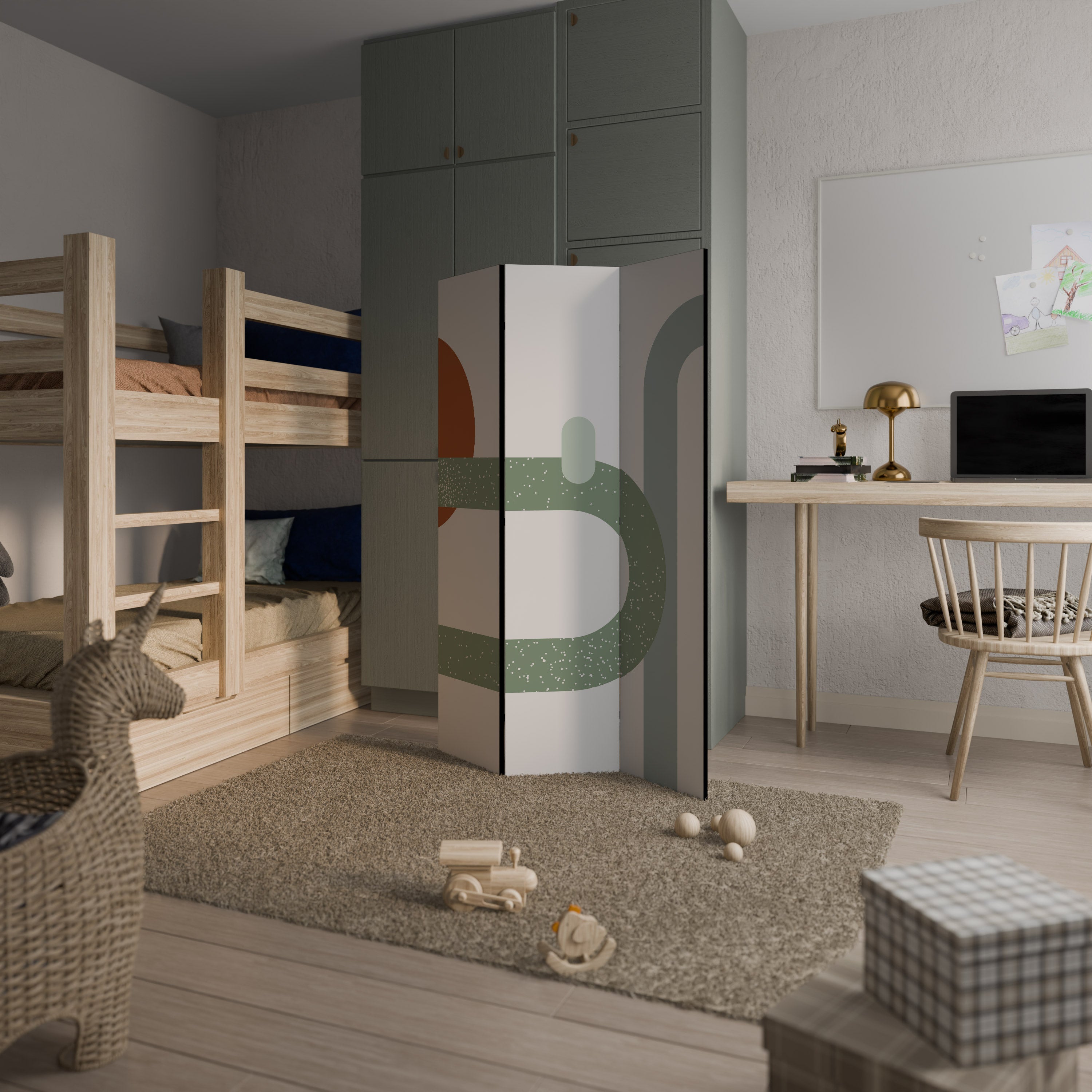 INFINITY'S EMBRACE Παραβάν με 3 πάνελ