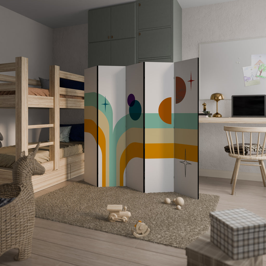 COLOR SOLSTICE Παραβάν με 5 πάνελ