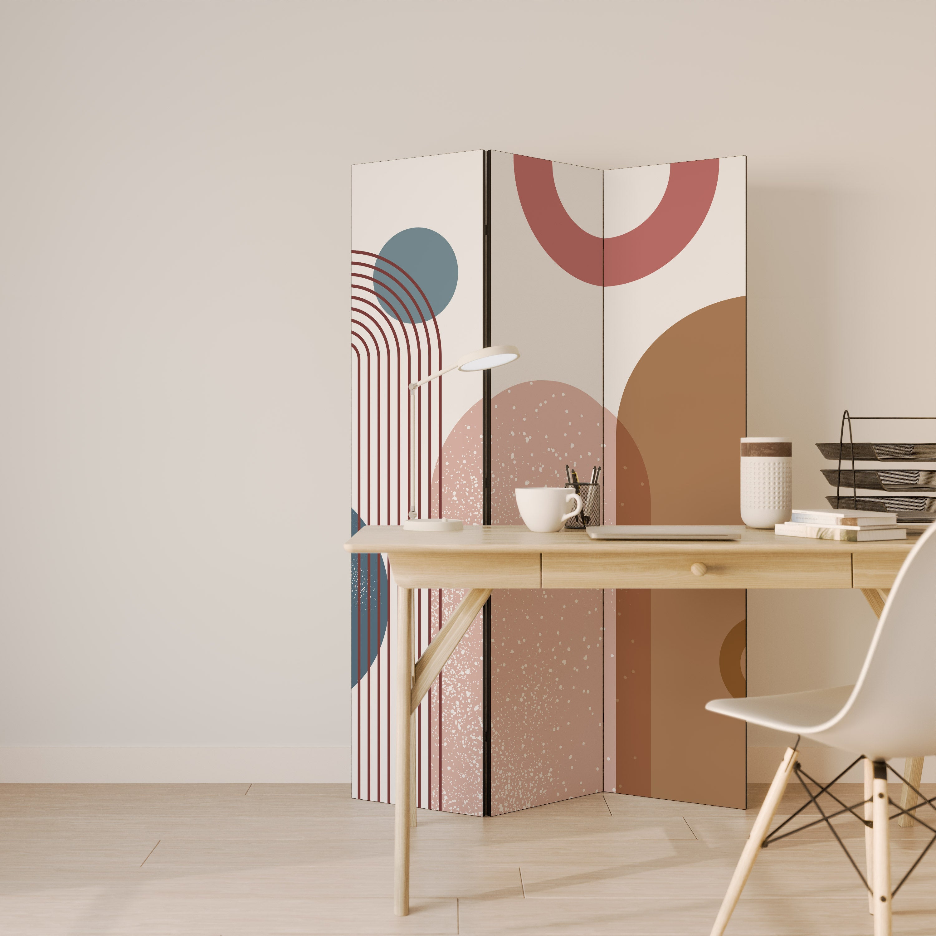 SHAPESCAPE LEAP Διακοσμητικό παραβάν με 3 πάνελ