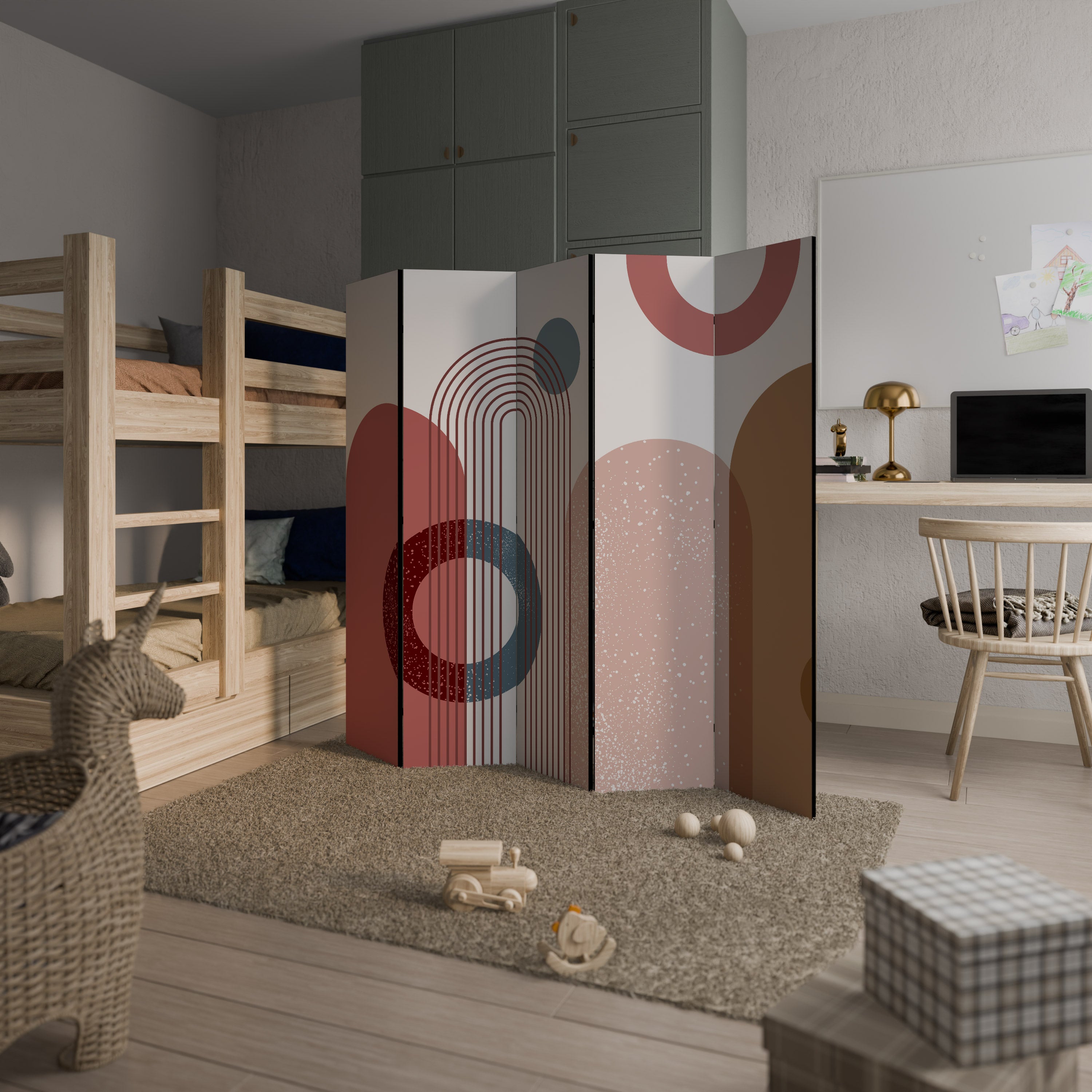 SHAPESCAPE LEAP Παραβάν με 5 πάνελ