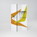 MAGNETIC HIT 3-Panel Room Divider