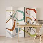 INTO THE RIM 5-Panel Room Divider