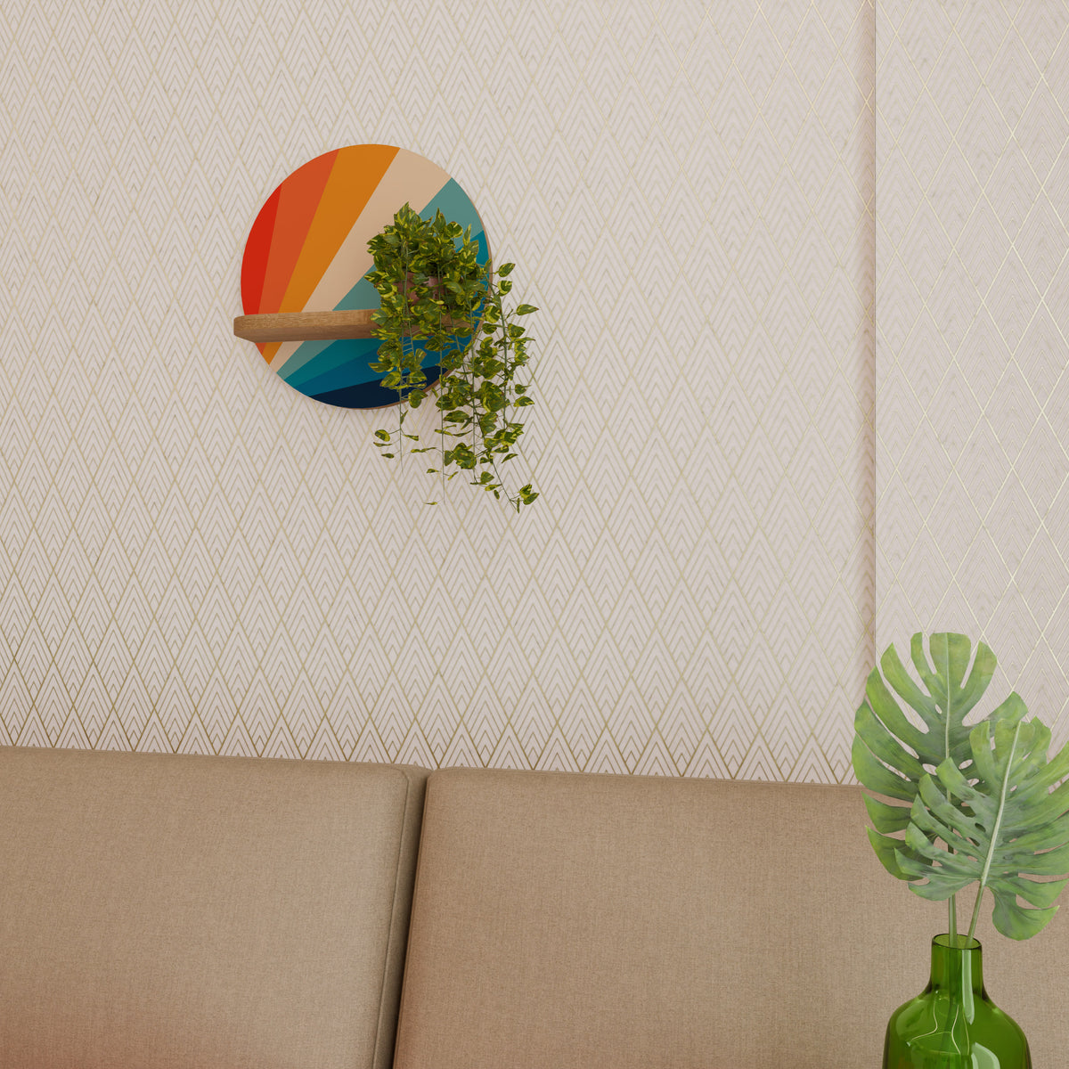 PRISM CONCUSSION Διακοσμητικό Ράφι Art Shelf