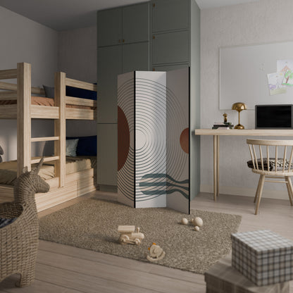 QUIET SNAPSHOT 3-Panel Room Divider