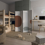 QUIET SNAPSHOT 4-Panel Room Divider