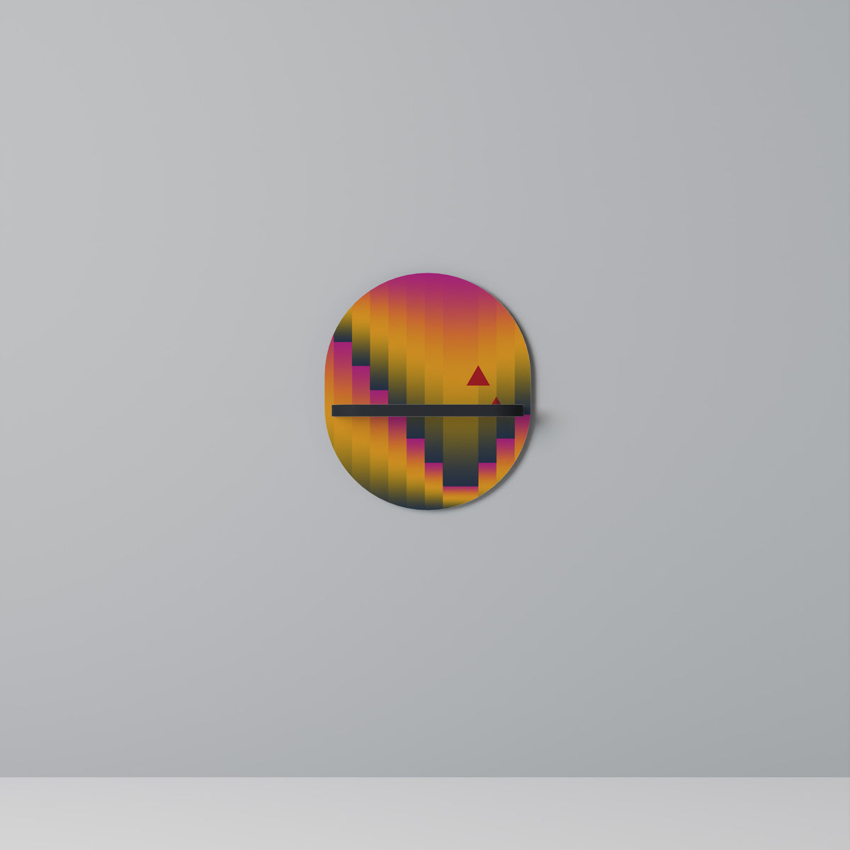 GOLDEN FADE Διακοσμητικό Ράφι Art Shelf