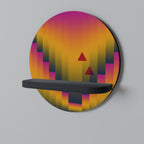 GOLDEN FADE Art Shelf