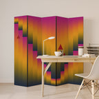GOLDEN FADE 5-Panel Room Divider