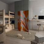 FLOATING BURN Διακοσμητικό παραβάν με 3 πάνελ