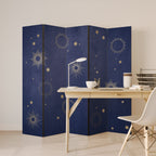 MIDNIGHT PATH 5-Panel Room Divider