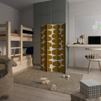 MOLTEN ECHOES Διακοσμητικό παραβάν με 3 πάνελ