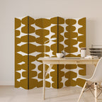 MOLTEN ECHOES 5-Panel Room Divider