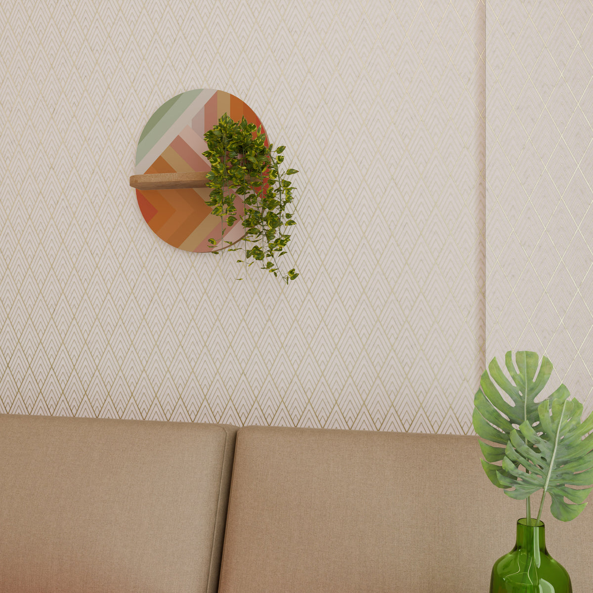 GRADIENT PICKS Διακοσμητικό Ράφι Art Shelf