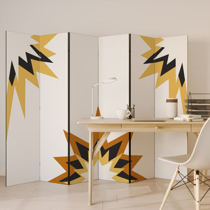 EXPLOSIVE HARMONY 6-Panel Room Divider