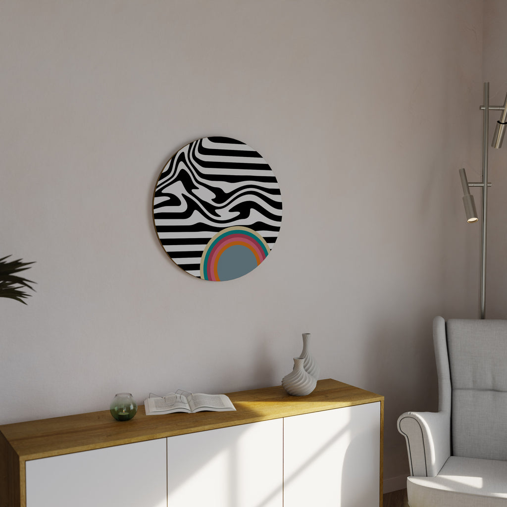 SPECTRA SHOWCASE Round Wall Art
