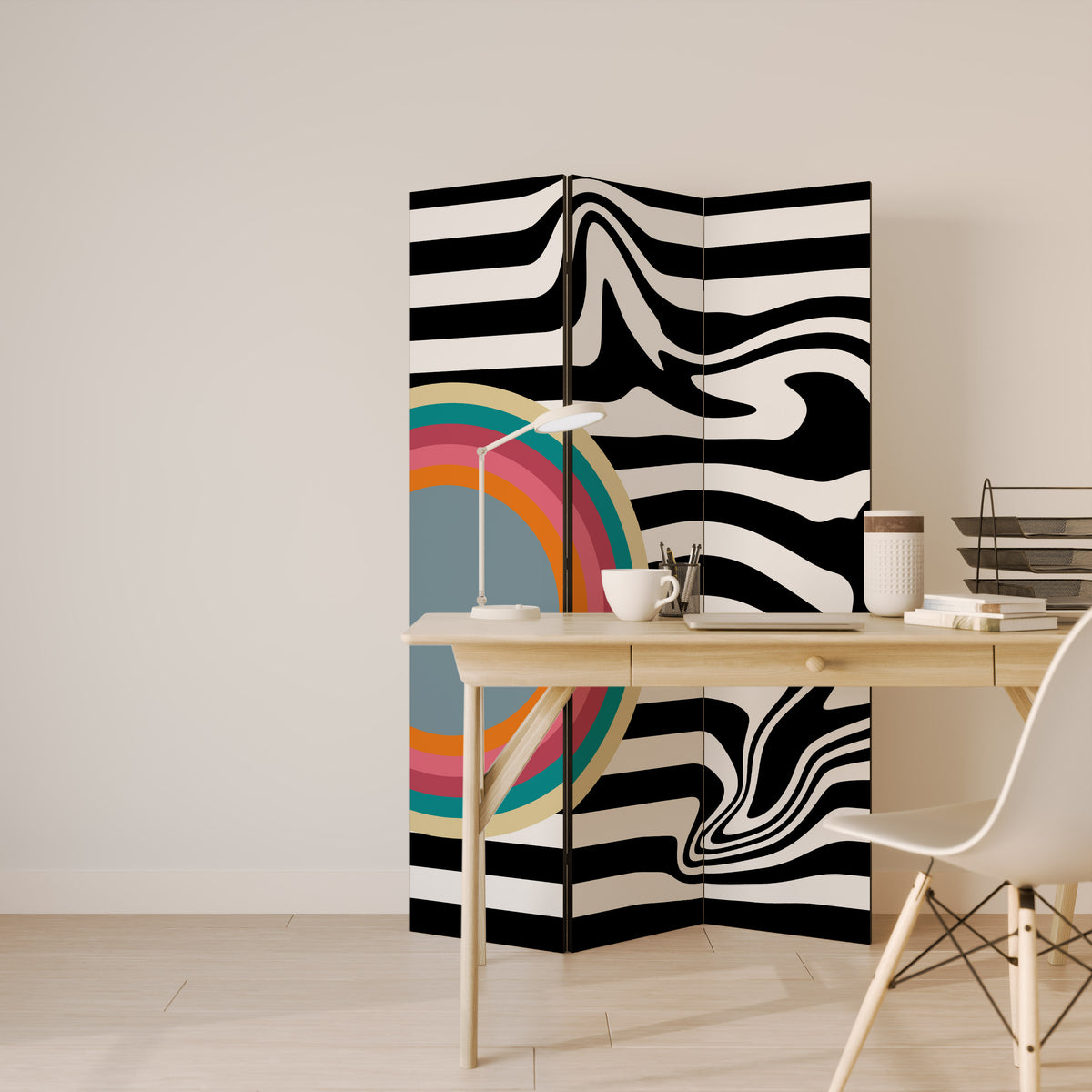 SPECTRA SHOWCASE 3-Panel Room Divider