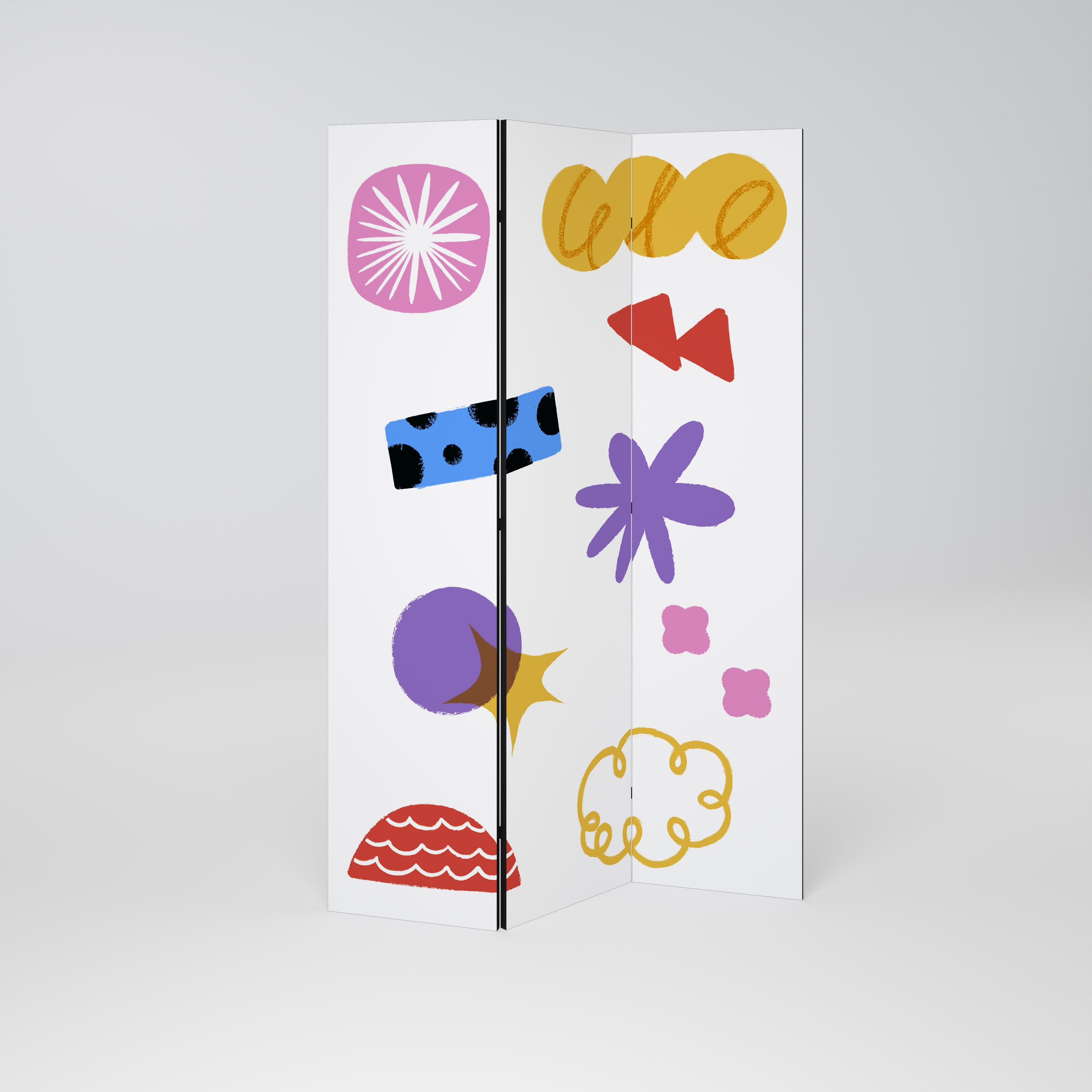 DREAMY MOOD 3-Panel Room Divider