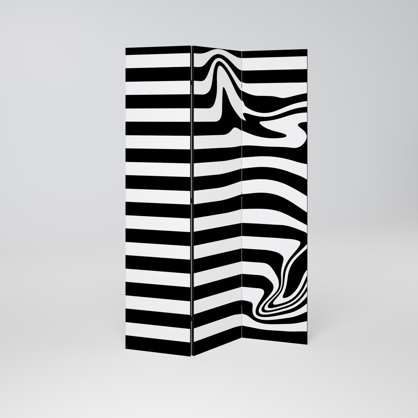 POLYLINE FUZZY Παραβάν με 3 πάνελ