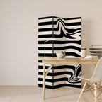 POLYLINE FUZZY Διακοσμητικό παραβάν με 3 πάνελ