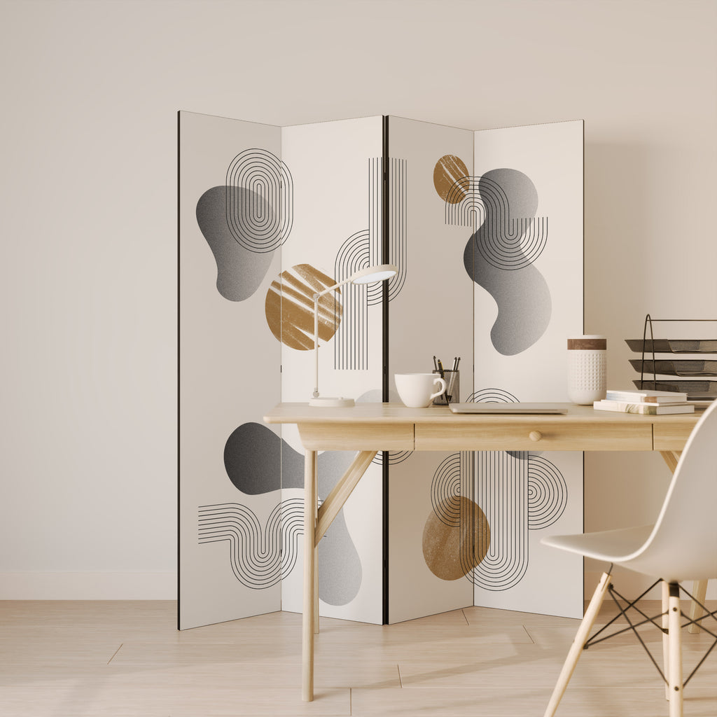 CLEAR CREATIONS Παραβάν με 4 πάνελ