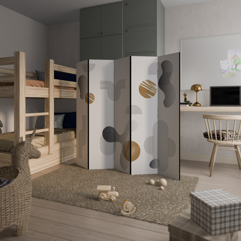 CLEAR CREATIONS Παραβάν με 5 πάνελ