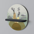 EARTH ELEMENTS Διακοσμητικό Ράφι Art Shelf