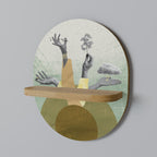 EARTH ELEMENTS Διακοσμητικό Ράφι Art Shelf