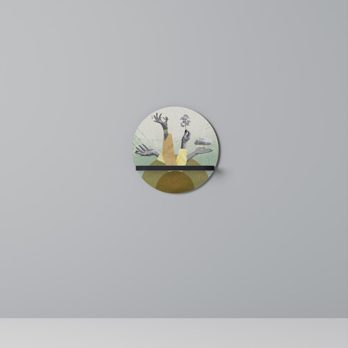 EARTH ELEMENTS Διακοσμητικό Ράφι Art Shelf