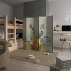 EARTH ELEMENTS Παραβάν με 5 πάνελ