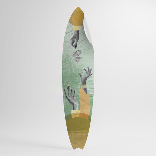 EARTH ELEMENTS Αυτοκόλλητη Αφίσα "Surf"