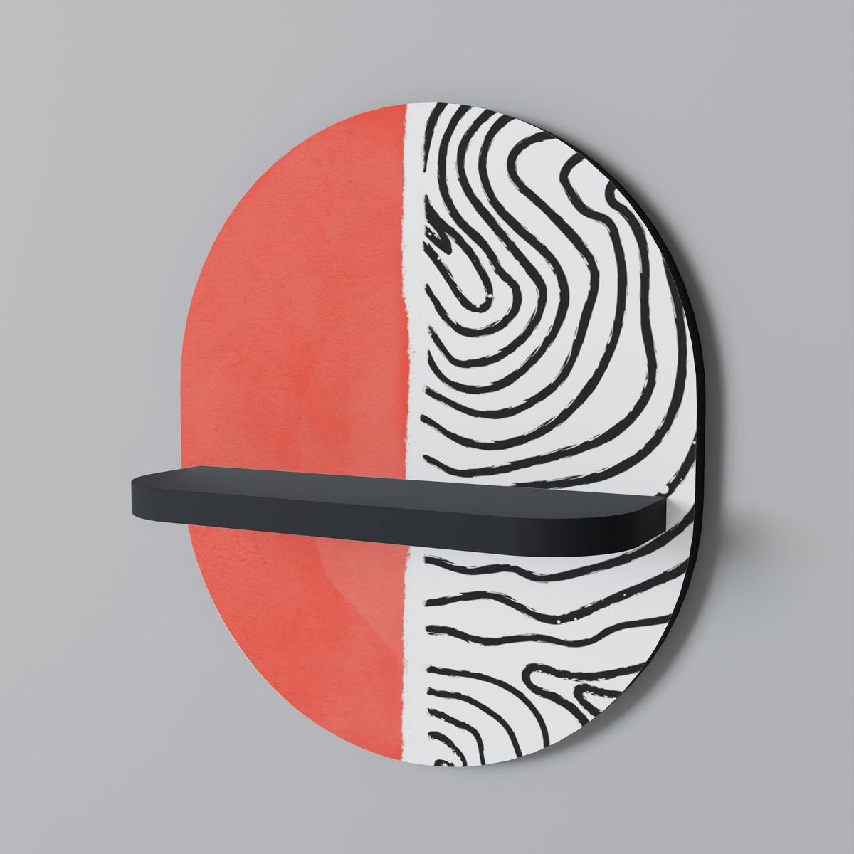 ORANGEY TREASURE Διακοσμητικό Ράφι Art Shelf