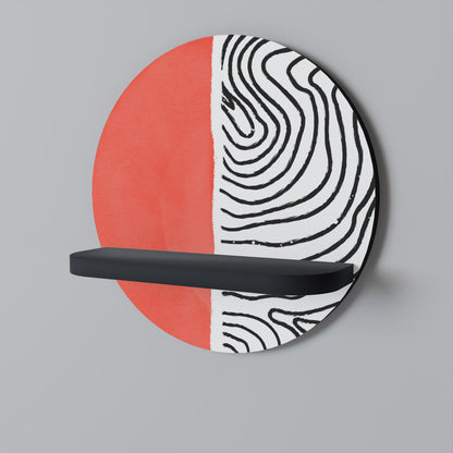 ORANGEY TREASURE Διακοσμητικό Ράφι Art Shelf