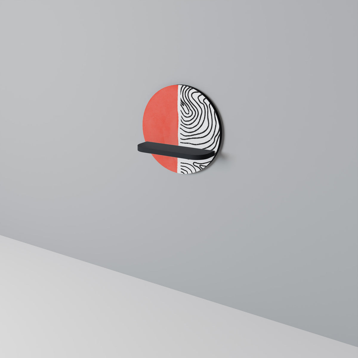 ORANGEY TREASURE Διακοσμητικό Ράφι Art Shelf