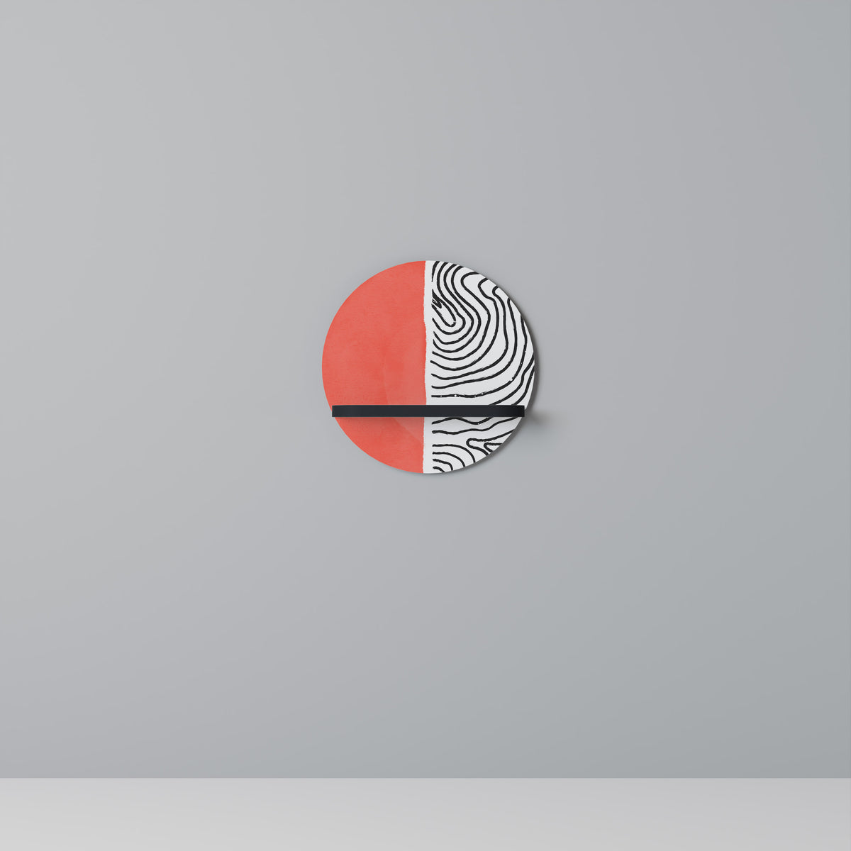 ORANGEY TREASURE Διακοσμητικό Ράφι Art Shelf