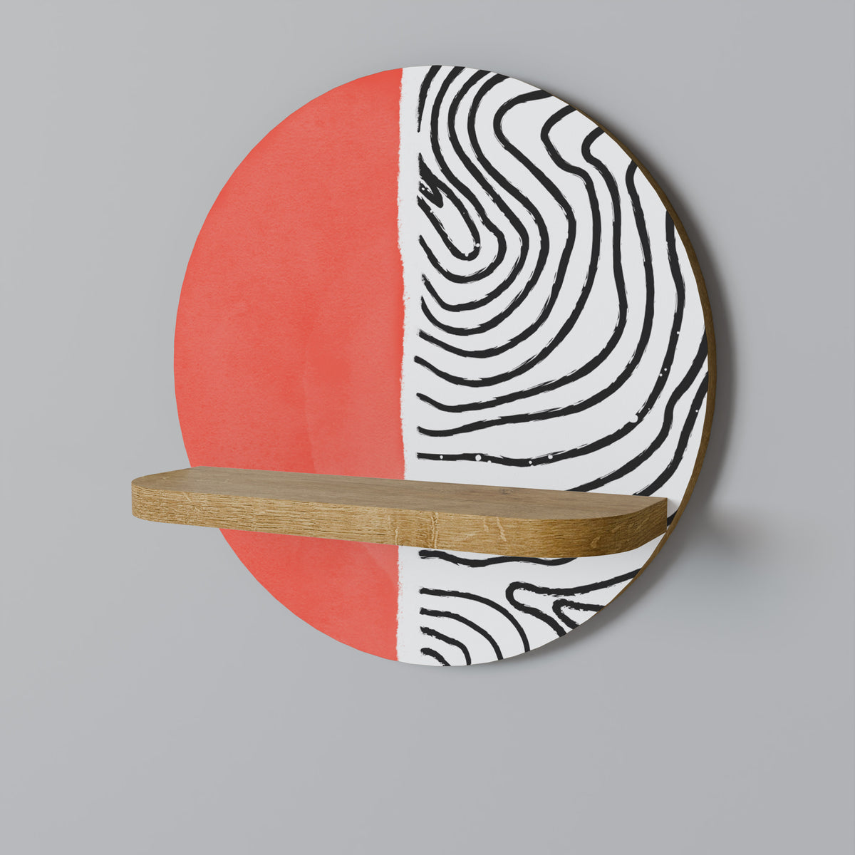 ORANGEY TREASURE Διακοσμητικό Ράφι Art Shelf