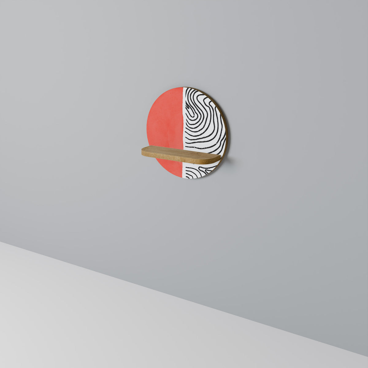 ORANGEY TREASURE Διακοσμητικό Ράφι Art Shelf