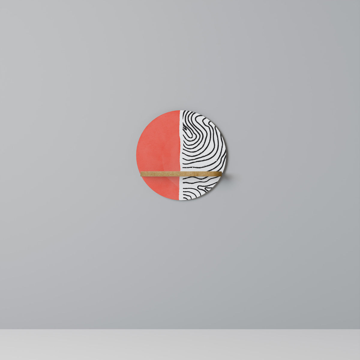 ORANGEY TREASURE Διακοσμητικό Ράφι Art Shelf