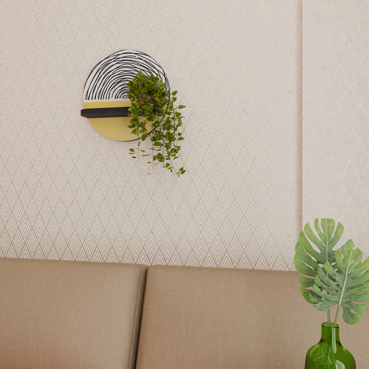 SUNNY TREASURE Διακοσμητικό Ράφι Art Shelf