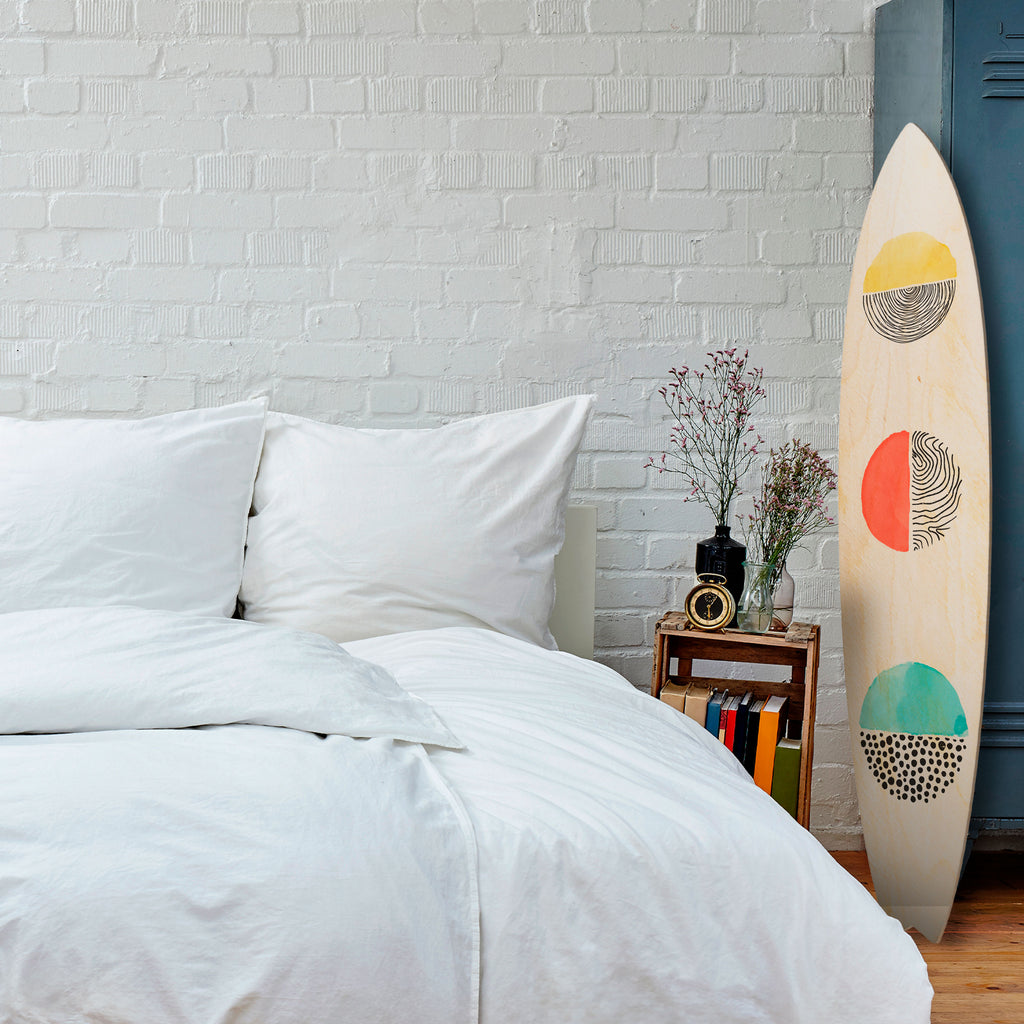 SUNNY TREASURE Διακοσμητική σανίδα Surf